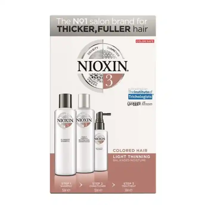 Nioxin System 3 3-Stufen-System 150+150+50ml Abverkauf