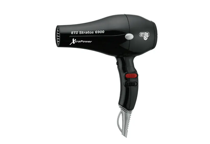 ETI Haartrockner Stratos 6900 xtrapower 2200-2400W AC Motor 540gr Schnäppchen