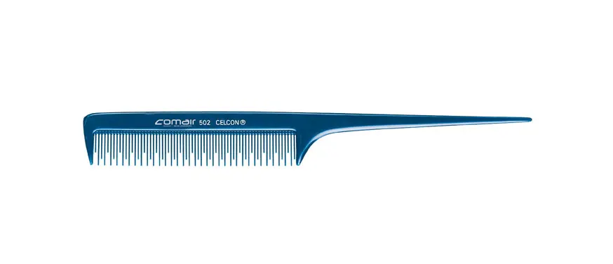 Comair Stielkamm mit Toupierzahnung 20,5cm 502 Blue Profi Line Nur Heute