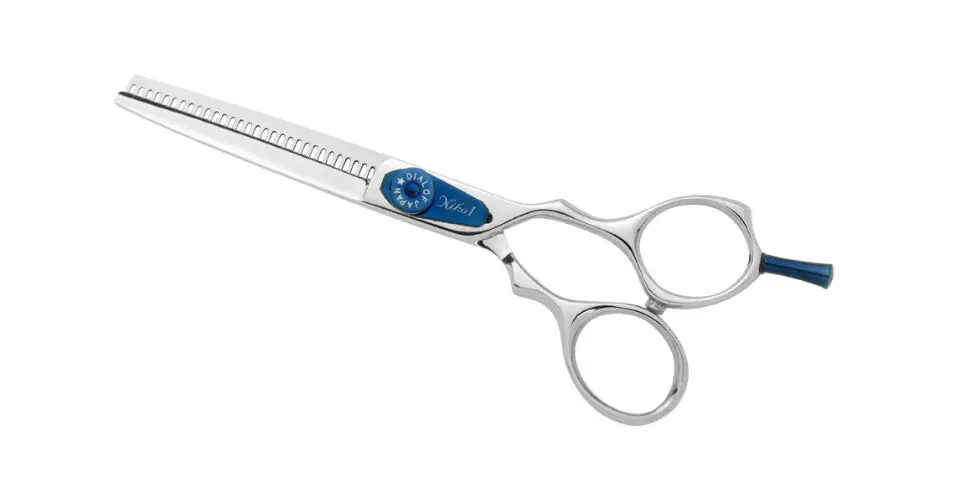 Nikarma Haarschneideschere Niko I Blue Dial HT Modellierschere Rabatt