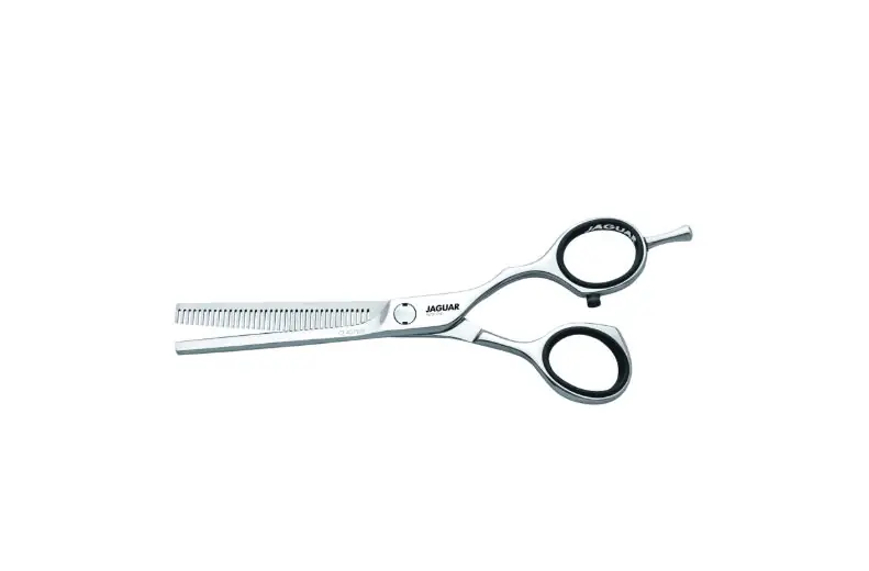 Jaguar Haarschneideschere 5.5" 92555 CJ 40 Modellierschere Silver Line Neue Kollektion