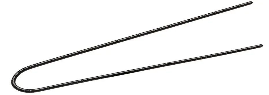 Angebot Comair Lockennadeln geriffelt, 72mm Länge schwarz