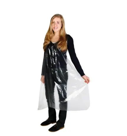 Comair Einweg Färbeschürze transparent glatt 25er Beutel Beliebt
