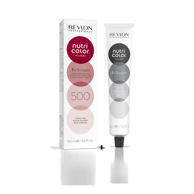 REVLON NUTRI COLOR CREME - 500 purpurrot 100ml Direkt Vom Hersteller