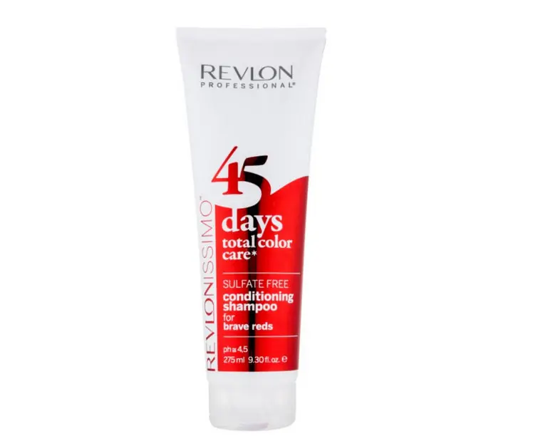 Must-Have REVLON 45 DAYS IN-SALON-SERVICES SHAMPOO BRAVE REDS 275ml