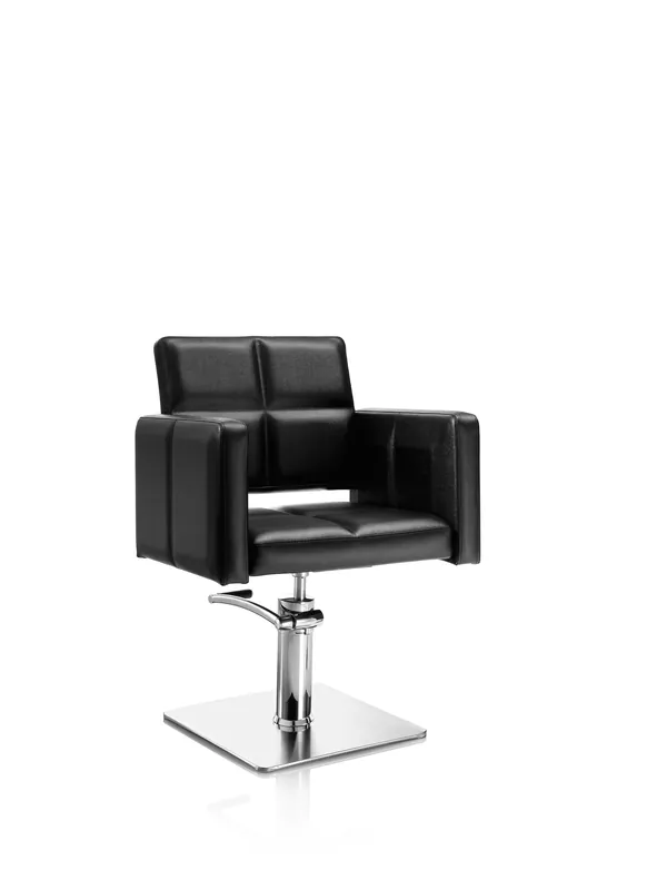 HAIR DIAMOND FRISEURSTUHL - ECKIGER FUSS Neu