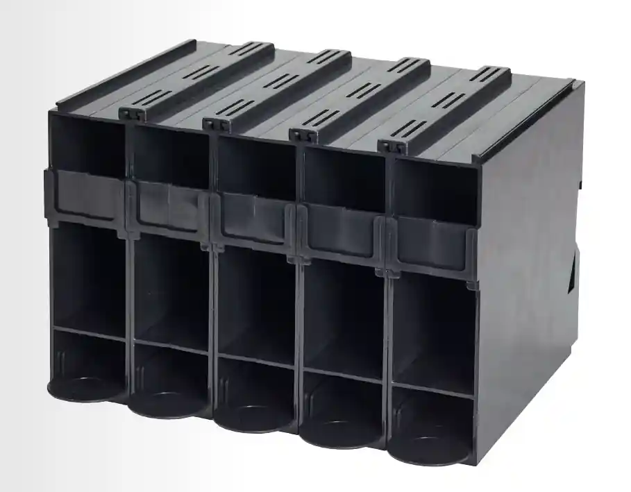 Top-Preis Efalock Color-Depot schwarz 30,5x19,4x22,4 cm