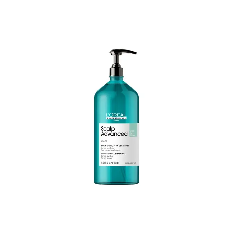 Sonderangebot Loreal Serie Expert Scalp Advanced Anti-Oiliness Dermo-Purifier Shampoo 1500ml