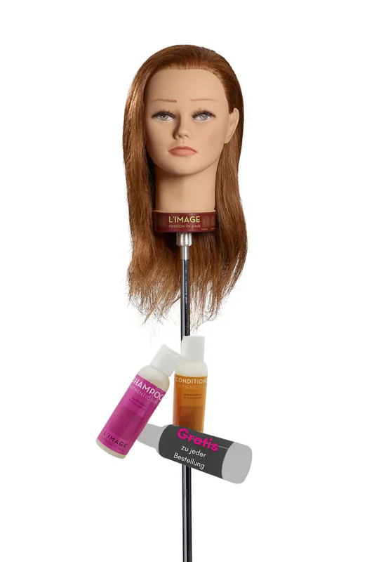 Online Kaufen Limage Übungskopf HANNA 35cm mittelblond indisches Echthaar