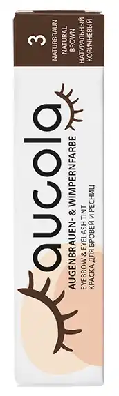 aucola 3 naturbraun 15ml Augenbrauenfarbe & Wimpernfarbe Online Kaufen
