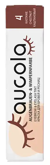 Preisknaller aucola 4 kastanie 15ml Augenbrauenfarbe & Wimpernfarbe