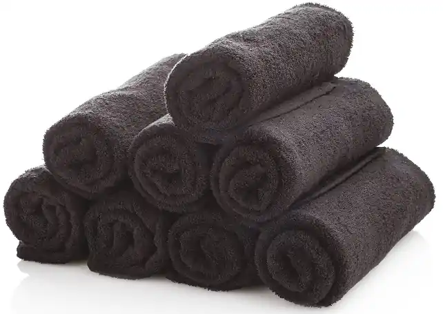 Friseurbedarf Tekno Quality Frotteehandtücher Schwarz XanitaliaPro Schnäppchen