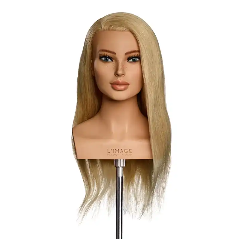 Limage Übungskopf NATALIE 50 cm europäsches Echthaar, lichtblond Ausverkauf