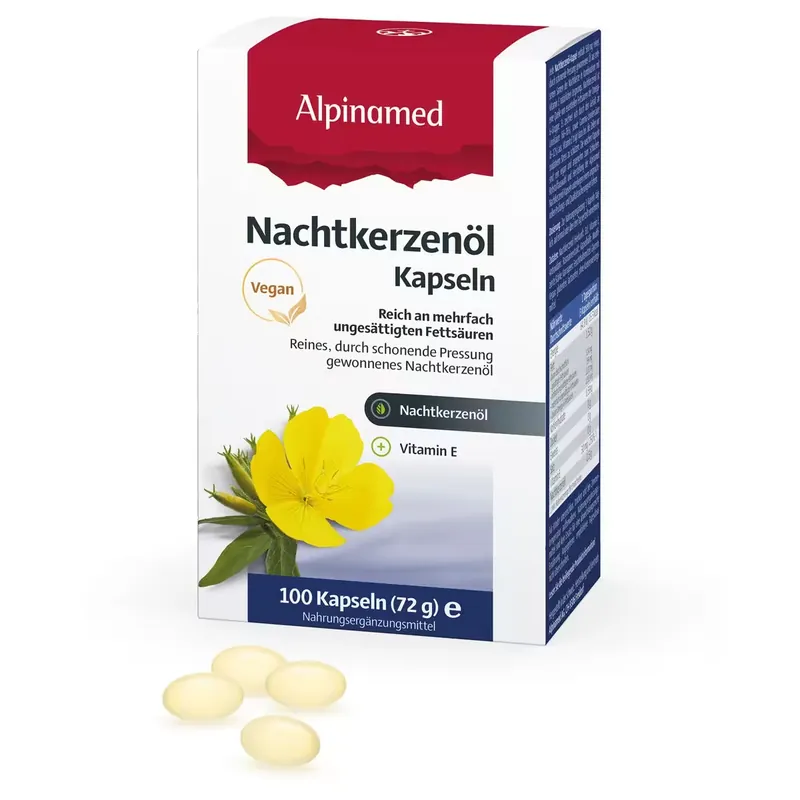 Alpinamed Nachtkerzenöl Kapseln 100 Stück Heißes Angebot