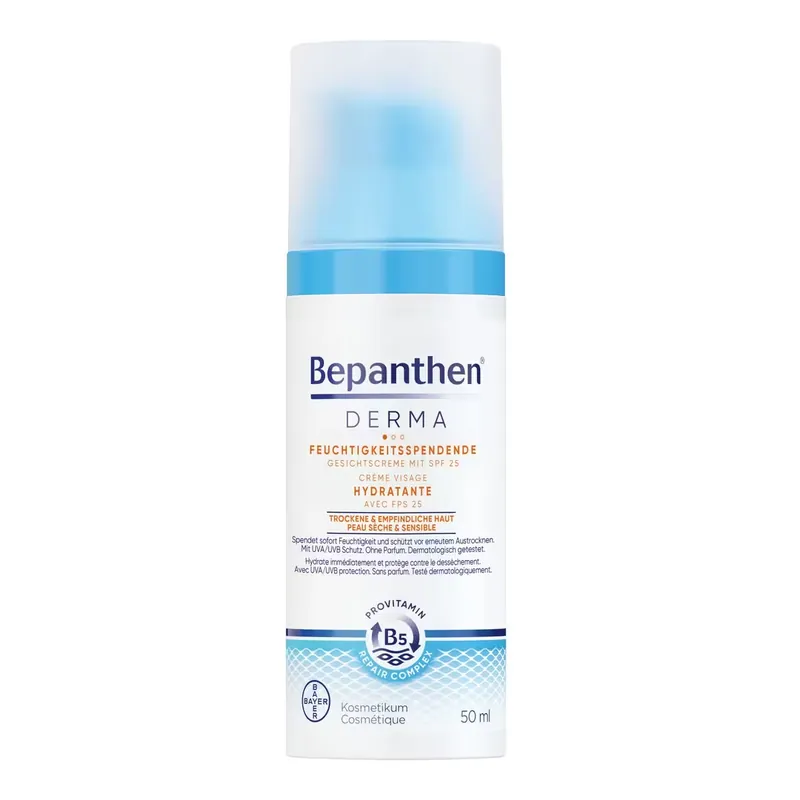 Bepanthen Derma Gesichtscreme feuchtigkeitsspendend SPF 25 50 ml Preisreduziert