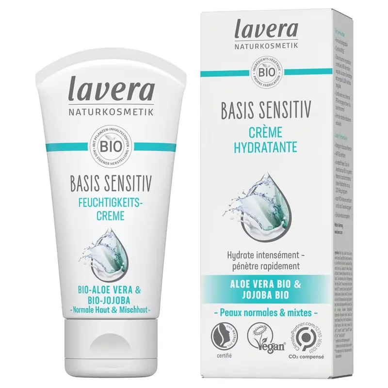 Lavera Feuchtigkeitscreme basis sensitiv 50 ml Sale
