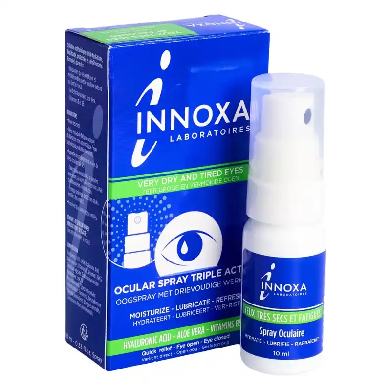Sonderaktion Innoxa Augenspray sehr trockene und müde Augen 10 ml