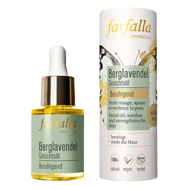 Farfalla Gesichtsöl Berglavendel 15 ml Top-Preis