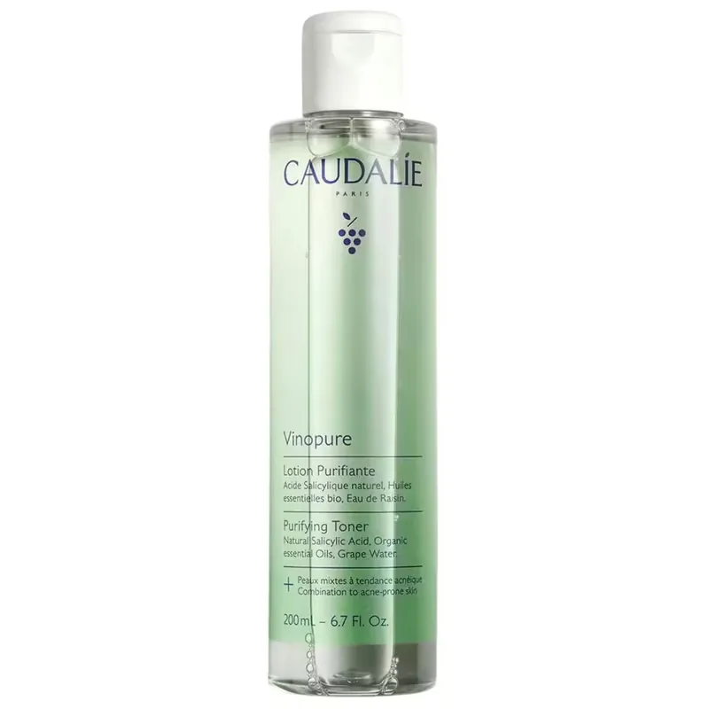 Caudalie Vinopure Klärender Toner mit Salicylsäure 200 ml 200 ml Neue Kollektion