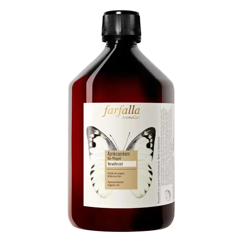 Preis Gesenkt Farfalla Bio-Pflegeöl Aprikose 500 ml 75 ml