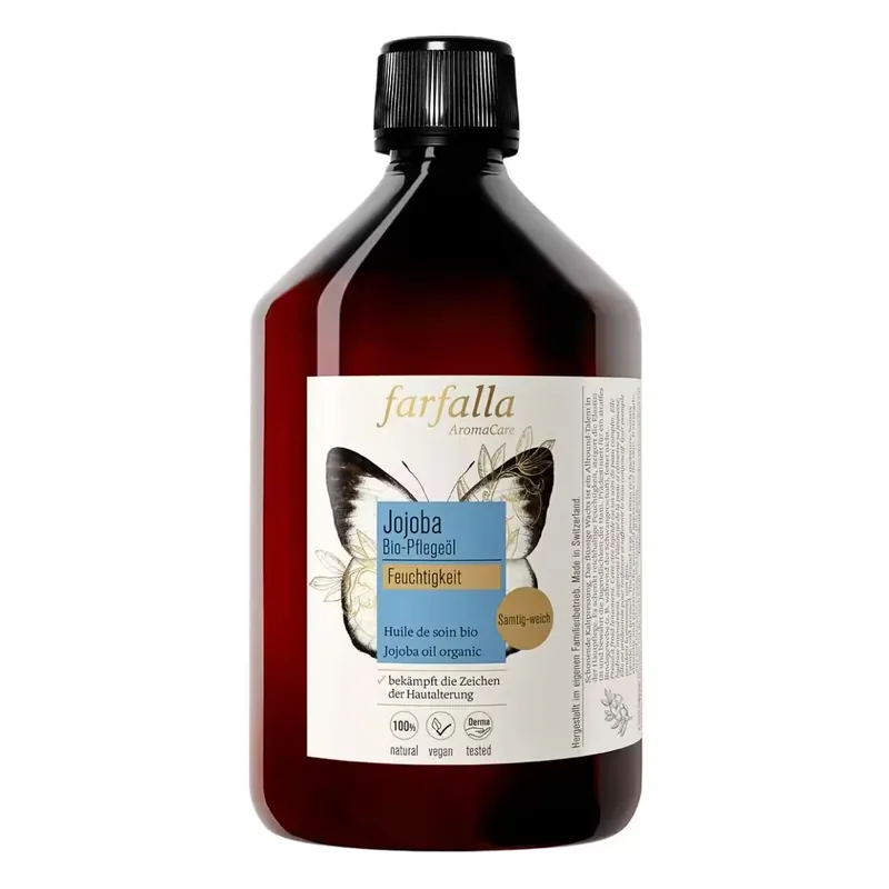 Direktkauf Farfalla Bio-Pflegeöl Jojoba 500 ml 75 ml