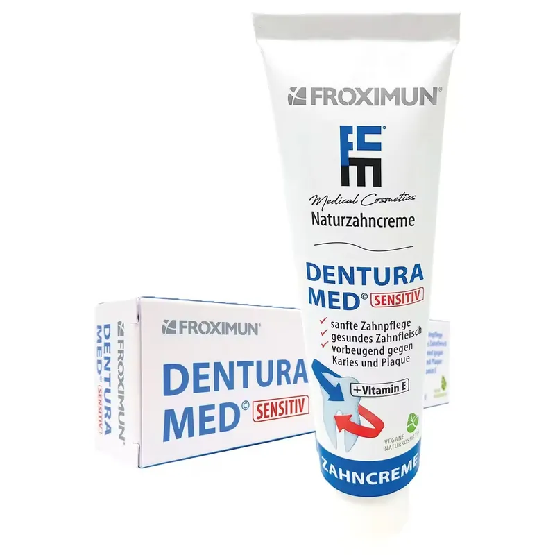 Froximun Dentura Med sensitiv Tube 75 ml Nur Heute