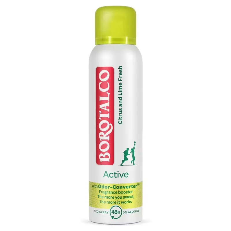Begrenztes Angebot Borotalco Deo Active Spray Zitrus Lime 150 ml