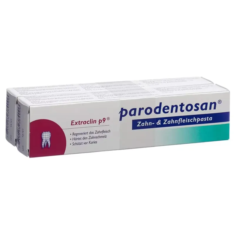 Parodentosan Zahnpasta Duo 2 x 75 ml Versand Am Gleichen Tag