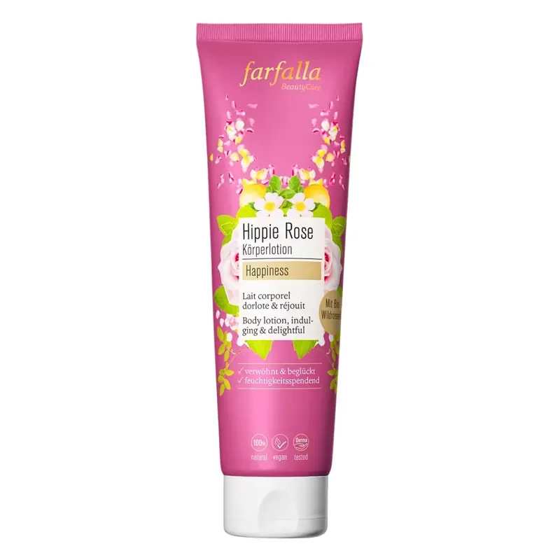 Farfalla Körperlotion Hippie Rose 150 ml Nur Für Kurze Zeit