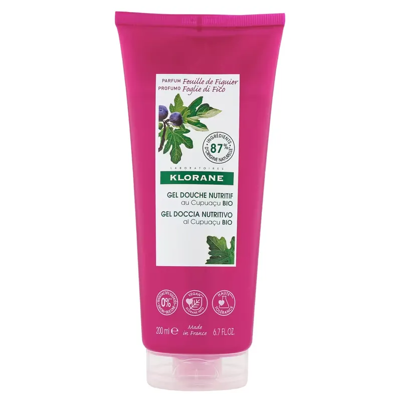 Klorane Duschgel Feigenblatt 200 ml Geprüft