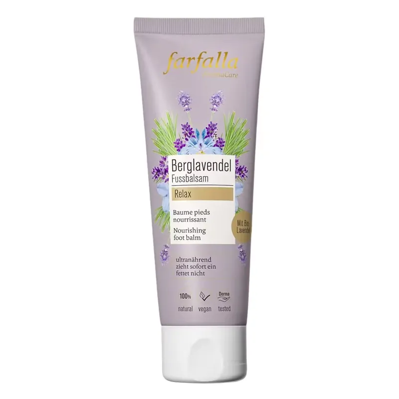 Farfalla Fussbalsam Berglavendel 75 ml Sichere Zahlung