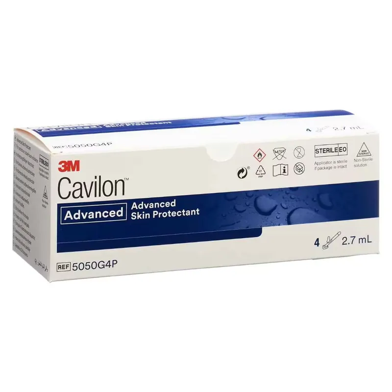 3M CAVILON Advanced Hautschutz Applikator 4x 2.7 ml Sonderaktion