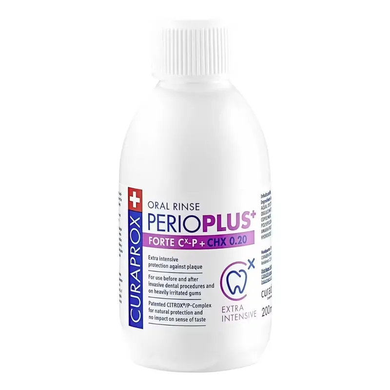 Echt Curaprox Perio Plus Forte CHX 0.2 % 200 ml
