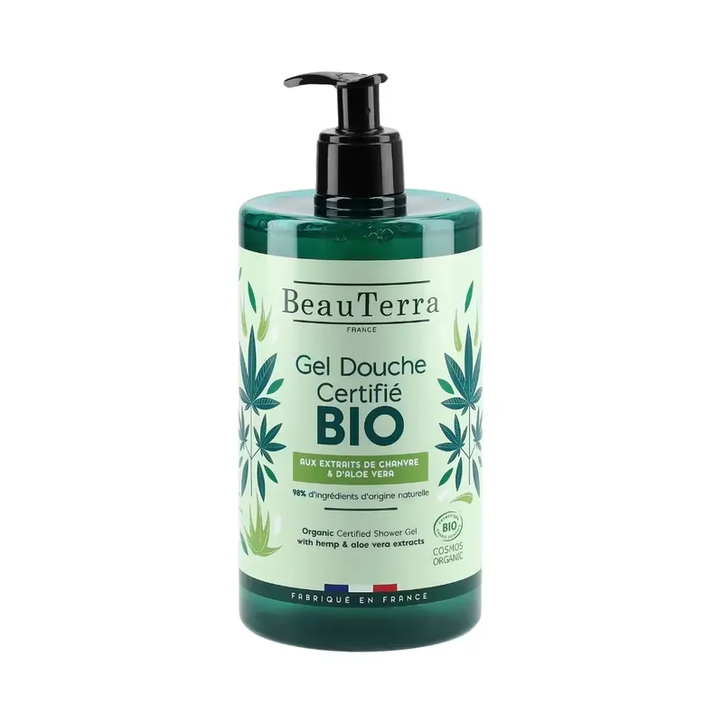 Sofort Bestellen BeauTerra Duschgel Hanf Aloe Vera Bio 750 ml