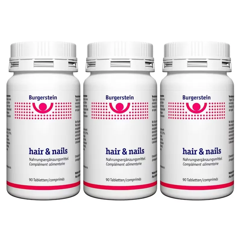 Abverkauf Burgerstein Hair & Nails 3x 90 Tabletten