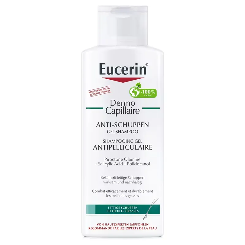 Expressversand Eucerin DermoCapillaire Anti-Schuppen Gel Shampoo 250 ml