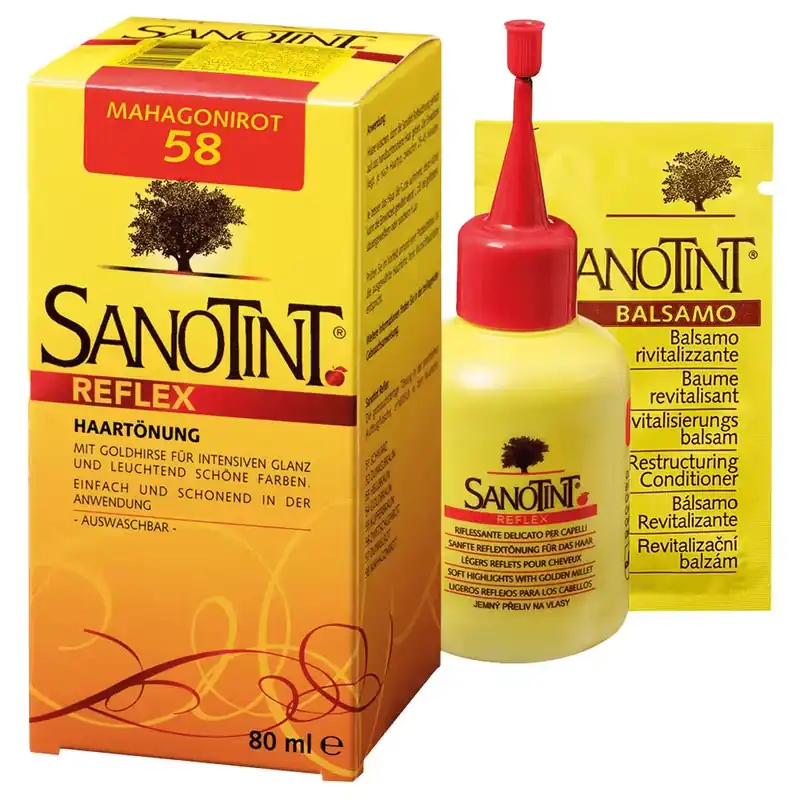 Sanotint Reflex Haartönung 58 mahagonirot Heißes Angebot