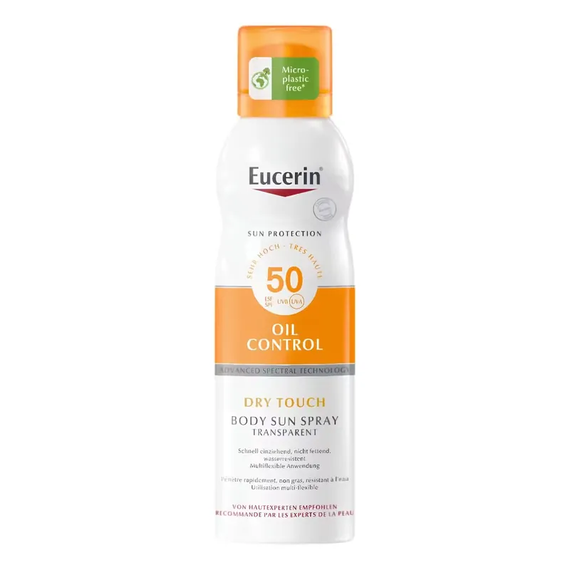 Top-Seller Eucerin Sun Body Spray Oil Control LSF 50 200 ml