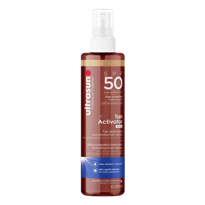 Ultrasun Tan Activator SPF 50 200 ml 100 ml Schnäppchen