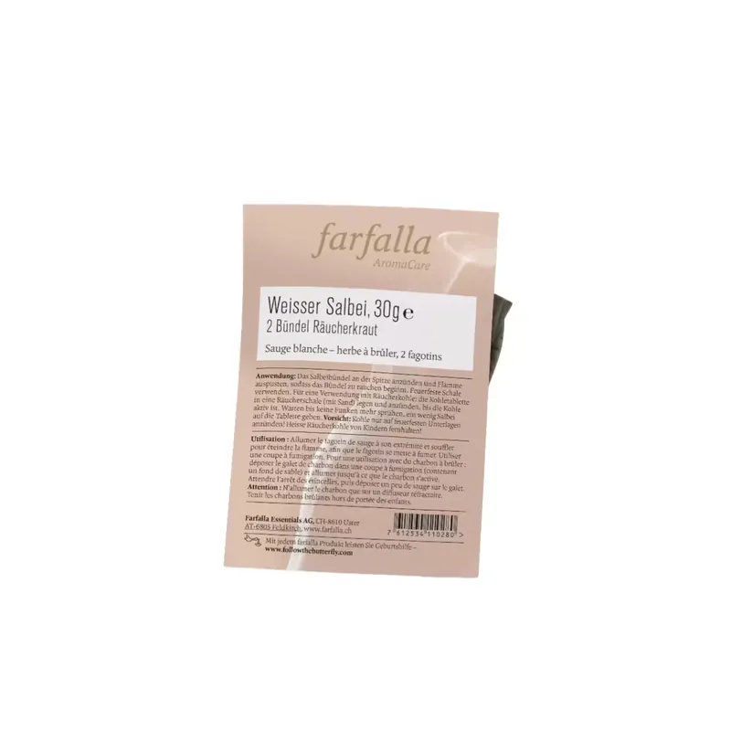 Farfalla Räucherung Weisser Salbei Bündel à 15 g Sale