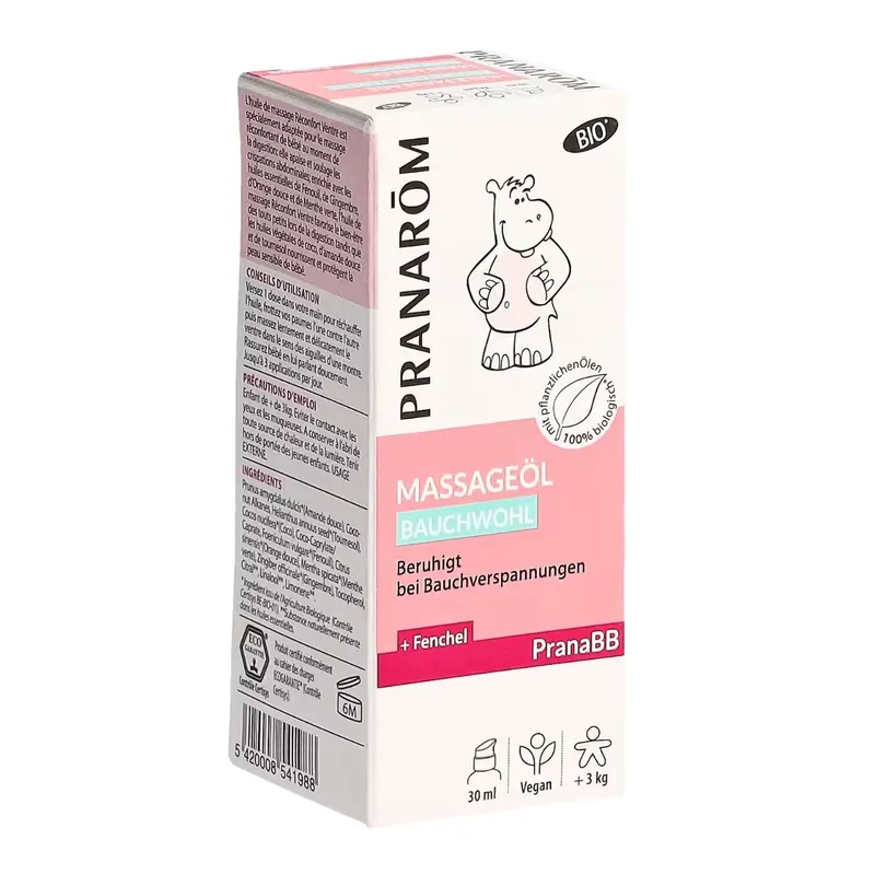 Pranarom PranaBB Massageöl Bauchwohl Bio 30 ml Direktkauf