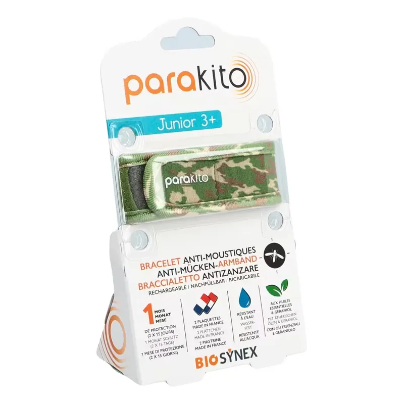 Geprüft Parakito Armband Junior Tarnung