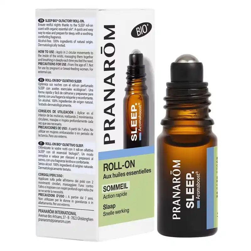 Pranarom Aromaboost Roll-on Sleep Bio 5 ml Versand Am Gleichen Tag