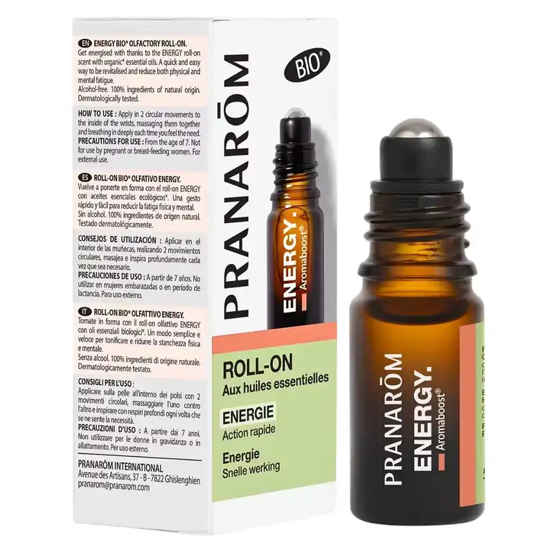 Top-Angebot Pranarom Aromaboost Roll-on Energy Bio 5 ml