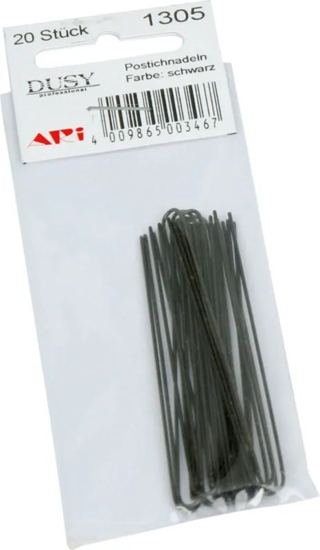 Markenware ARI Postichnadeln SB glatt schwarz 20 Stück 60 mm