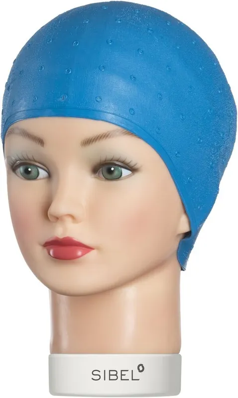 Mega-Angebot Strähnenhaube Gummi blau