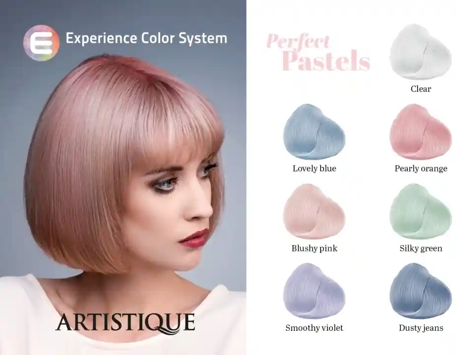 Farbkarte gedruckt Pastel Preiswert