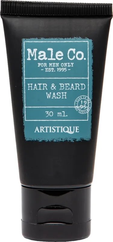 Preisreduziert Male Co. Hair & Beard Wash 30 ml