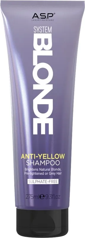 A.S.P System Blonde Cool Blonde Shampoo Intense Anti-Yellow Formula Versand Am Gleichen Tag