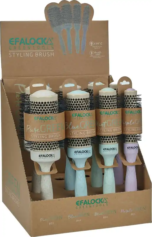 Top-Seller Greentools Display für Rundbürsten